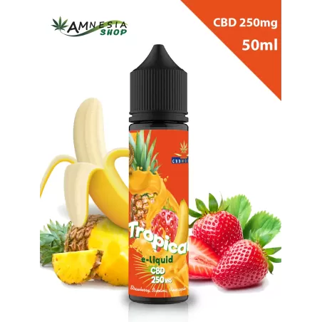 Tropical e-liquides au CBD - en ligne sur amnesiashop.fr