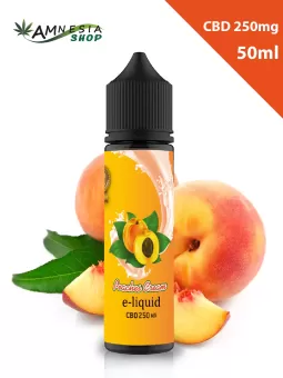 Peaches Cream e-liquides au CBD - en ligne sur amnesiashop.fr