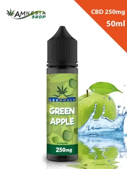 Green Apple e-liquides au CBD - en ligne sur amnesiashop.fr