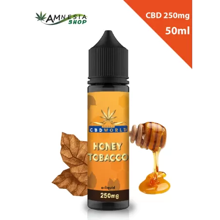 Honey Tobacco e-liquides au CBD - en ligne sur amnesiashop.fr