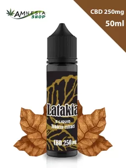 Latakia e-liquides au CBD - en ligne sur amnesiashop.fr