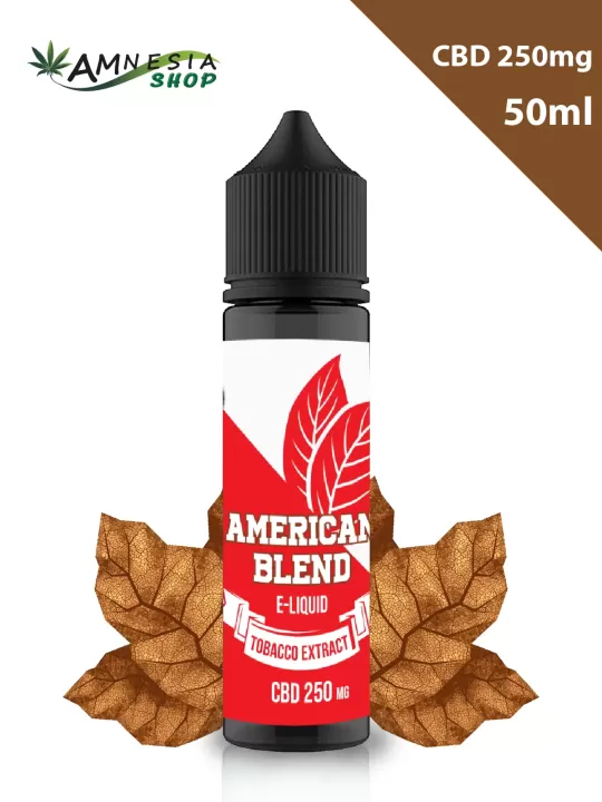 American Blend e-liquides au CBD - en ligne sur amnesiashop.fr