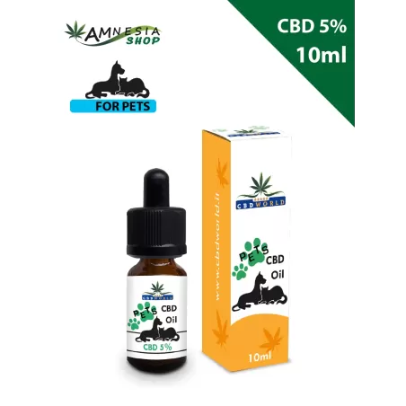 Pets CBD OIL - huile de saumon on ligne sur AmnesiaShop.fr