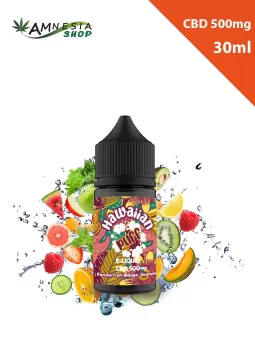 Mélange de fruits liquide 30ml pour cigarette électronique avec CBD