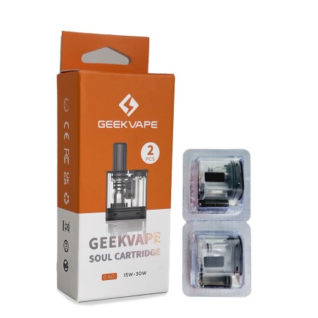 cartouche de remplacement pour Geekvape Soul pack de 2x amnesiashop.fr