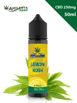 Lemon Kush e-liquides au CBD - en ligne sur amnesiashop.fr