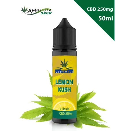 Lemon Kush e-liquides au CBD - en ligne sur amnesiashop.fr