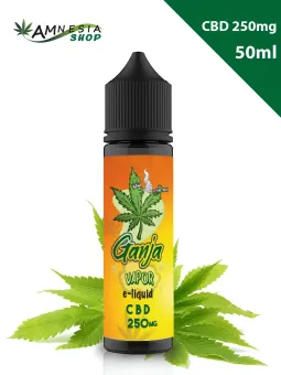 Ganja Vapor e-liquides au CBD - en ligne sur amnesiashop.fr