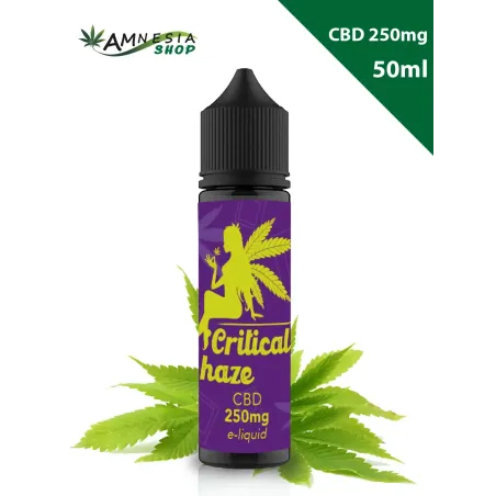 Critical Haze e-liquides au CBD - en ligne sur amnesiashop.fr
