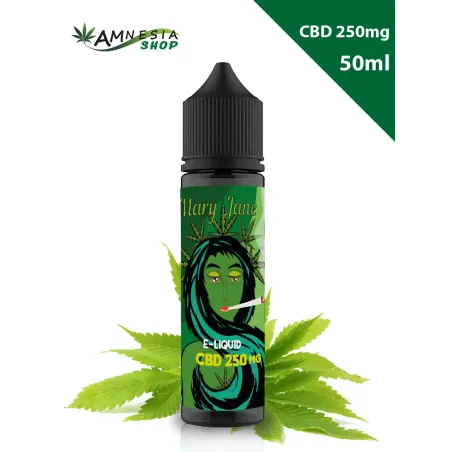 Mary Jane e-liquides au CBD - en ligne sur amnesiashop.fr