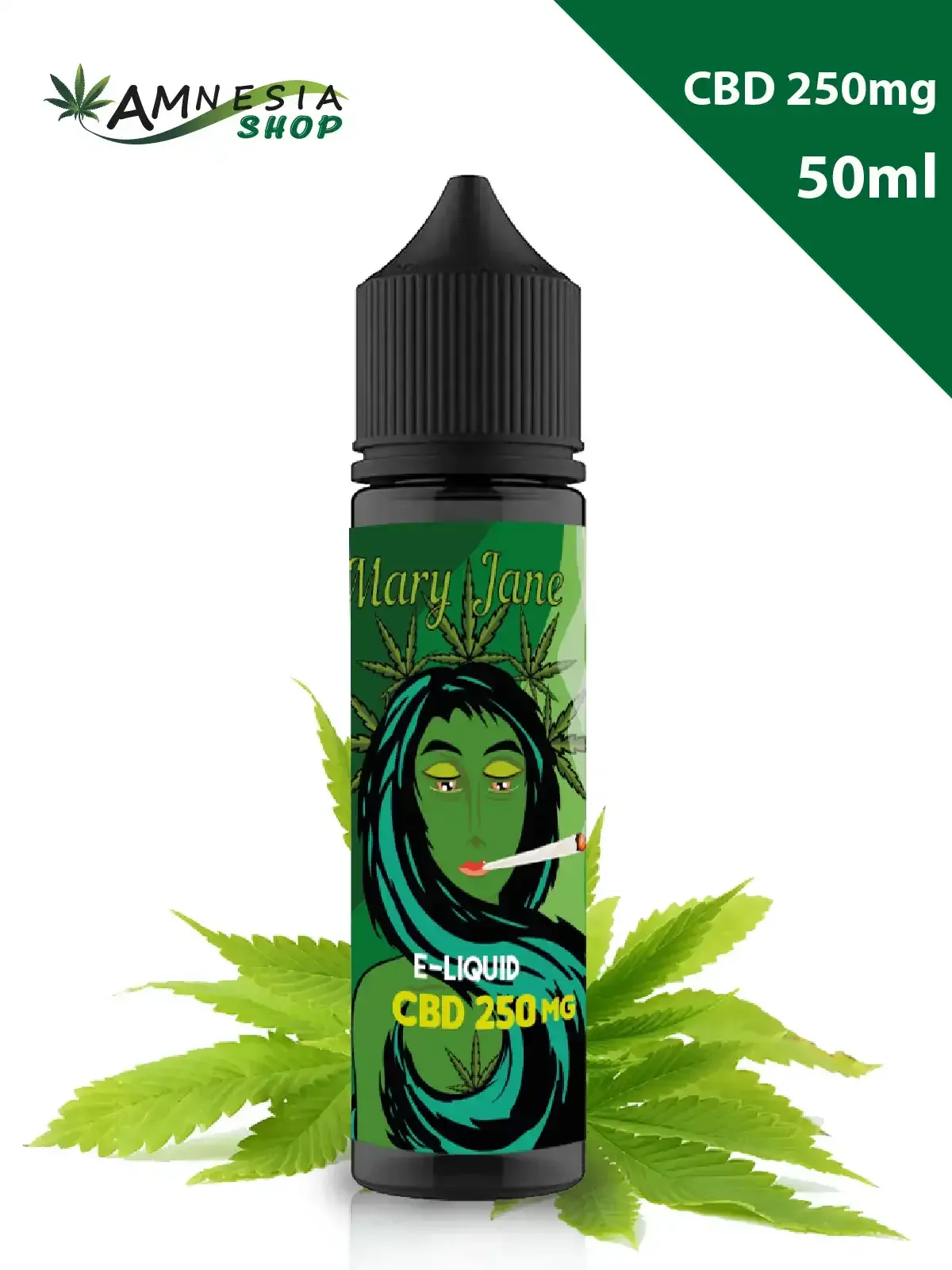 Mary Jane e-liquides au CBD - en ligne sur amnesiashop.fr