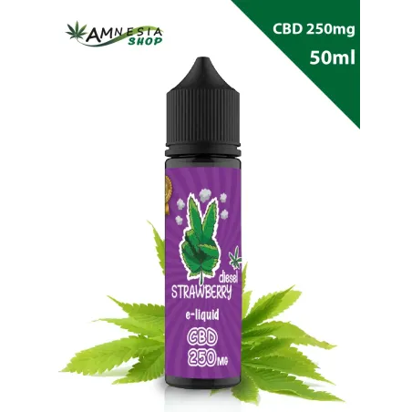 Strawberry Diesel e-liquides au CBD - en ligne sur amnesiashop.fr