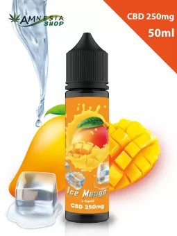 Ice Mango e-liquides au CBD - en ligne sur amnesiashop.fr