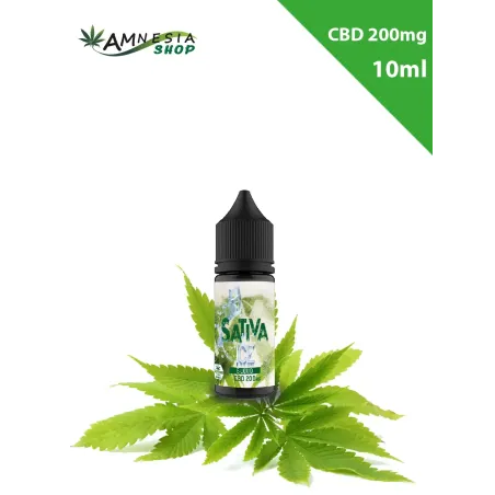 E-liquides cannabis 10ML au CBD 200mg - en ligne sur amnesiashop.fr